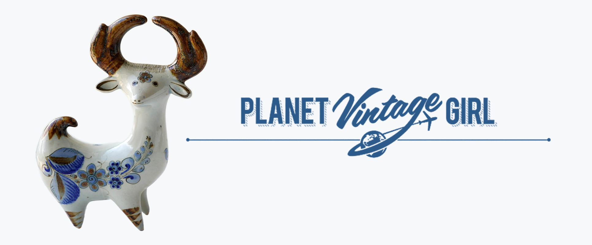 Planet Vintage Girl logo